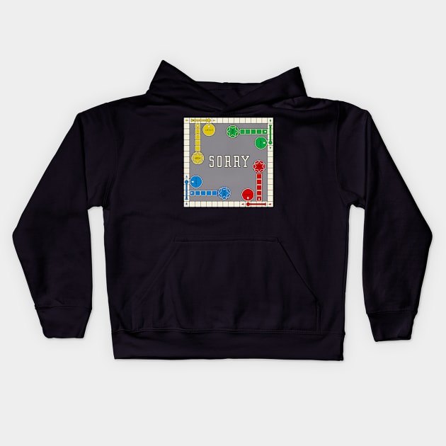 Sorry! Kids Hoodie by Bespired